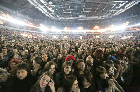 „Muse“ koncerto akimirka