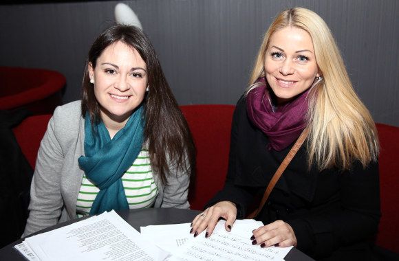 Evelina Sašenko ir Vaida Genytė