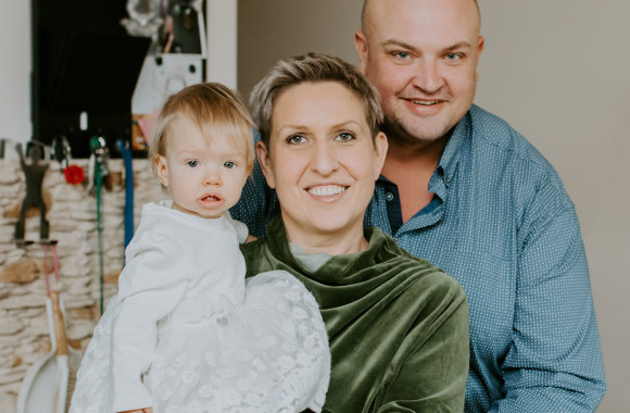 Laimos Tamulytės-Stončės dukros Emilijos gimtadienio akimirka / „Dobiliuko Foto“ nuotr.