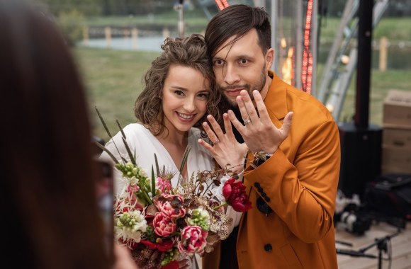 Gabrielės Nausėdaitės ir Simo Buziliausko vestuvių akimirka / Rimvydo Slavyko nuotr.