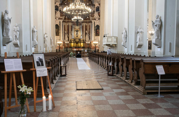 Atsisveikinimas su Broniumi Kutavičiumi / Pauliaus Paleckio nuotr.