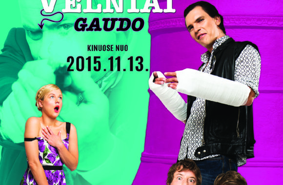 Filmo „Kunigo naudą velniai gaudo“ plakatas