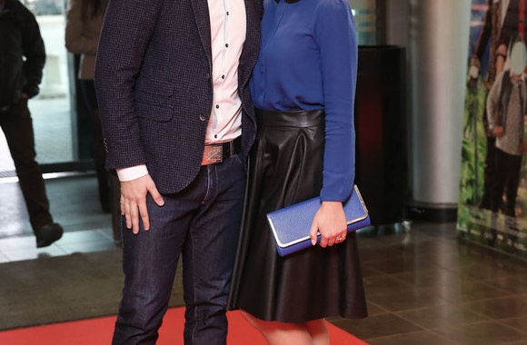 Liepa Mondeikaitė su sužadėtiniu Evaldu