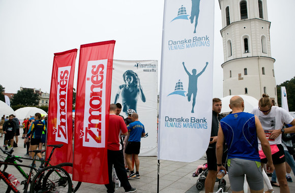 „Danske bank Vilniaus maratono“ akimirka