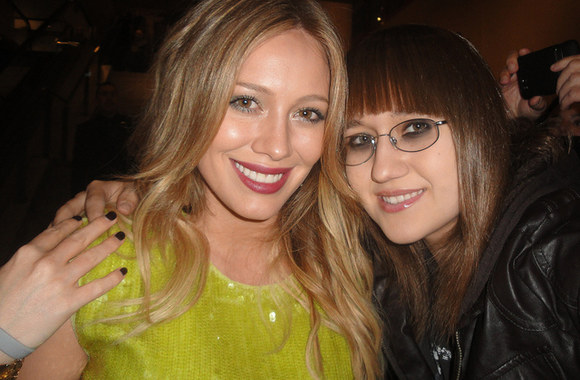 Sarah su Hilary Duff
