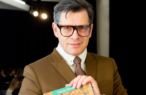 Eugenijus Skerstonas pristatė naujausią savo darbą/Gretos Skaraitienė/„ŽMONĖS Foto“ nuotr.