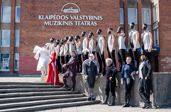 Klaipėdos valstybinio muzikinio teatro rekonstrukcijos pradžia