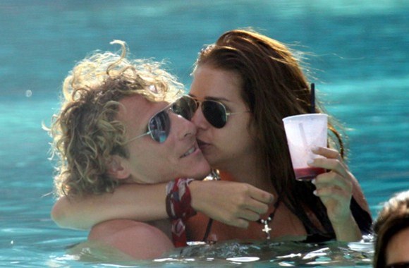 Diego Forlanas ir Zaira Nara