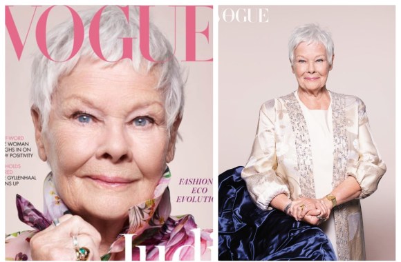 Aktorė Judi Dench tapo vyriausia „Vogue“ viršelio žvaigžde