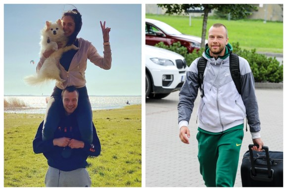 Lukas Lekavičius su mergina Melisa / soc. tinklų ir Teodoro Biliūno nuotr.