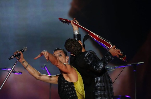 „Depeche Mode“ koncertas Lisabonoje
