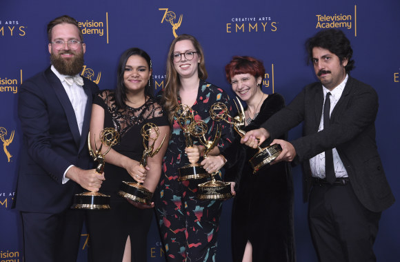 „Creative Arts Emmy Awards“ apdovanojimų ceremonijos akimirkos