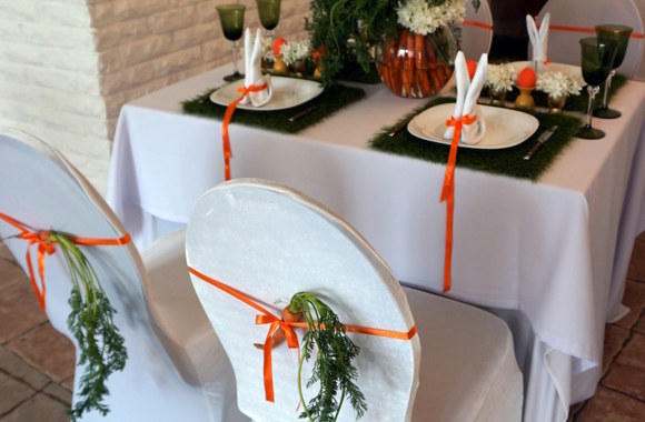 Ingos Budrienės papuoštas Velykų stalas