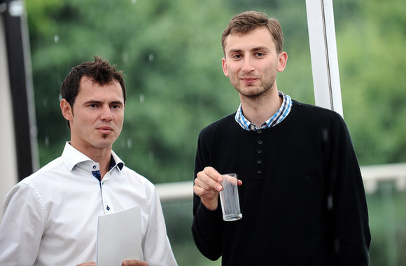 Markas Palubenka (dešinėje)