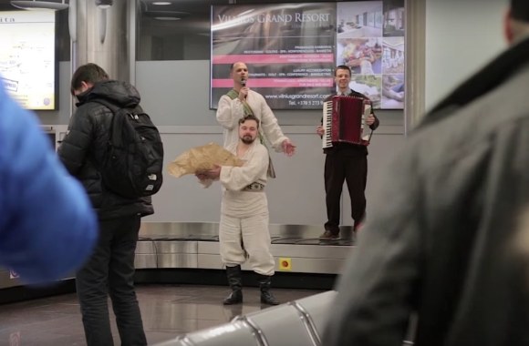 Iš Egipto grįžtančių lietuvių sutiktuvės