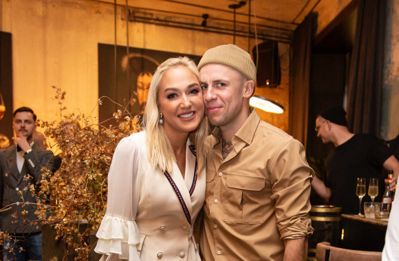 Indrė Stonkuvienė ir Vidas Bareikis