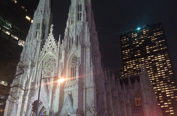 Mariaus Gaižausko viešnagės Niujorke akimirka