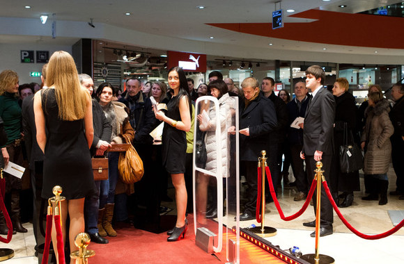 Parduotuvės atidarymas