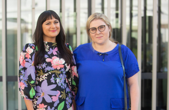 Inga Jablonskė ir Dovilė Filmanavičiūtė / Gretos Skaraitienės „ŽMONĖS Foto“ nuotr.