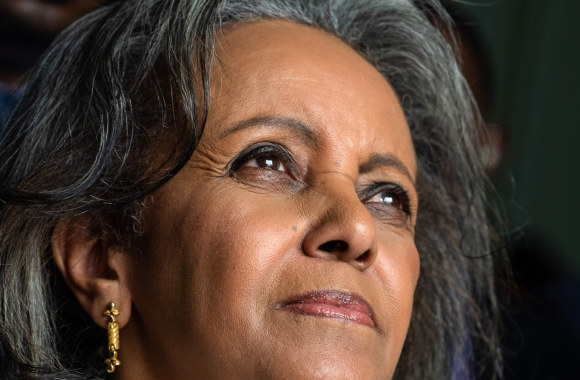 Pirmoji Etiopijos vadovė moteris Sahle-Work Zewde