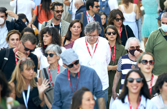 Venecijos kino festivalio akimirka / Audriaus Solomino nuotr.