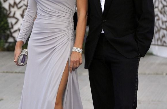 Elizabeth Hurley ir Patrickas Coxas