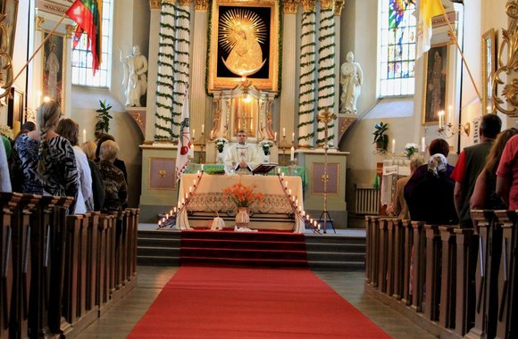 Žagarės vyšnių festivalio akimirka