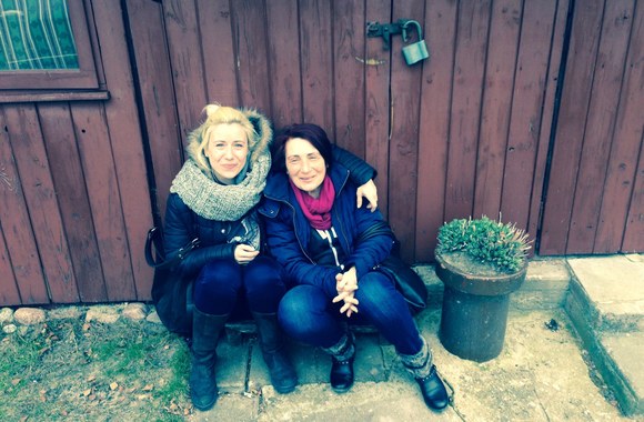 Milda K. (Vilnius) su mama