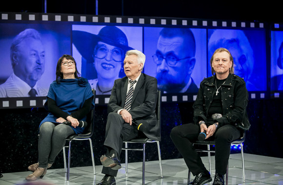 Laidos „90 dainų – 90 legendų“ akimirka