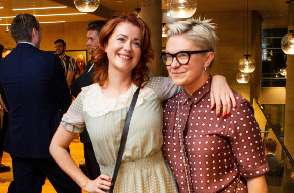 Žinomi žmonės prezidento rinkimų rezultatų laukia I. Šimonytės štabe/Pauliaus Peleckio/„Žmonės Foto“ nuotr.