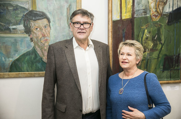 Vidmantas Martikonis su žmona Nijole