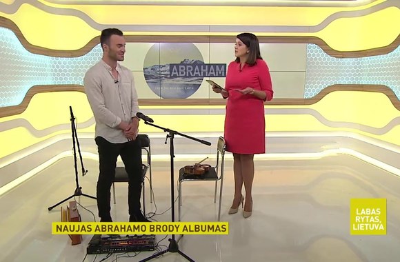 abraham-brody-on-lithuanian-tv-labas-rytas