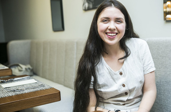 Fotografės Agnės Gintalaitės romano „Bloga veganė“ pristatymo akimirka