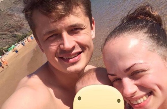 Inetos ir Ąžuolo Žvagulių atostogų Tenerifėje akimirka