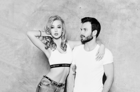 Karolina Toleikytė ir Vaidas Baumila tapo „Denim Dream“ modeliais