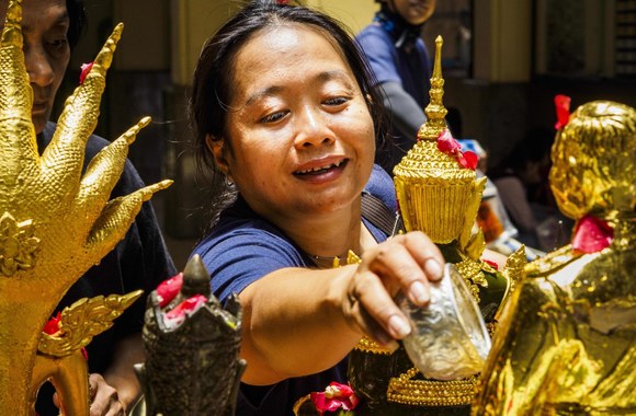 Budistai švenčia Naujuosius metus