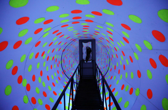 Iliuzijų namo atidarymo akimirka