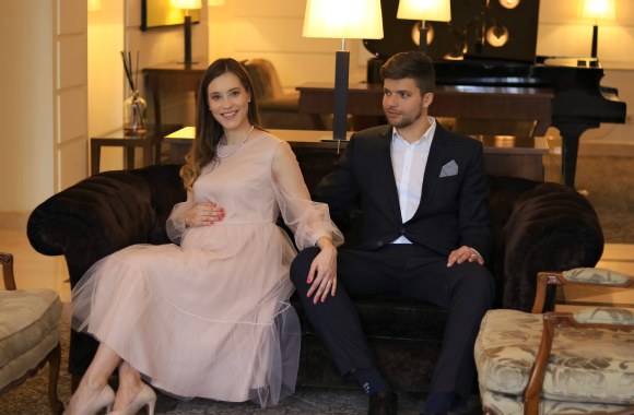 Ieva Dūdaitė-Radžiūnė ir Marijonas Radžiūnas / Algirdo Papicko nuotr.