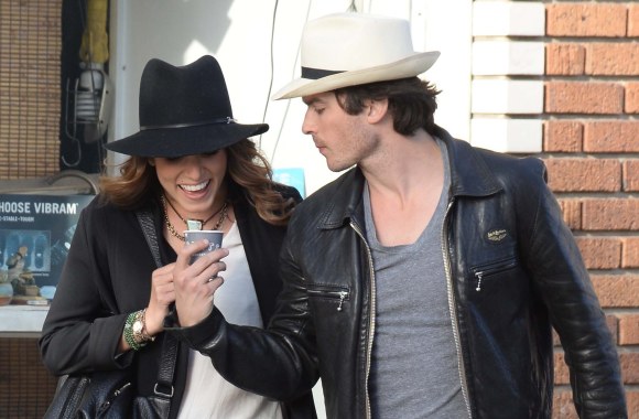 Nikki Reed ir Ianas Somerhalderis