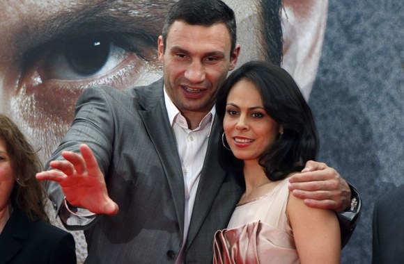 Vitalijus Kličko su žmona Natalia