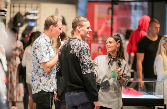 „adidas Originals“ parduotuvės Vilniuje atidarymas/ Organizatorių nuotr, 