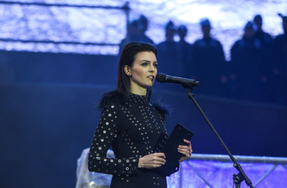 Dainų šventės akimirka