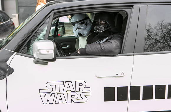 „Žvaigždžių karų“ herojai Vilniuje