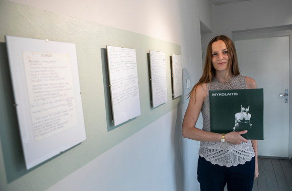 Vinilinės plokštelės „Mykolaitis“ pristatymo akimirka / Pauliaus Peleckio / „ŽMONĖS Foto“ nuotr.