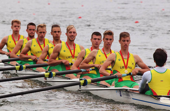 Regatos „Gintariniai irklai“ akimirka