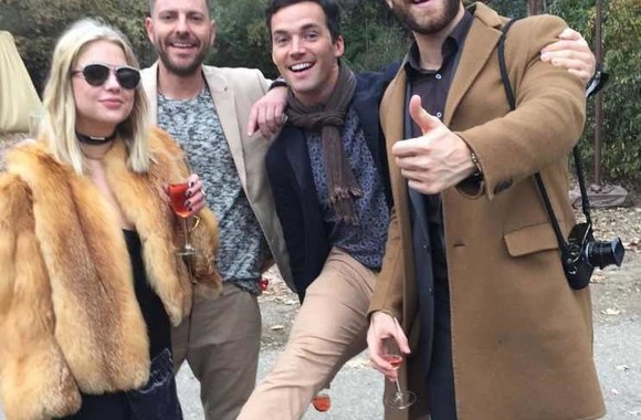 Troian Bellisario ir Patricko J. Adamso vestuvės