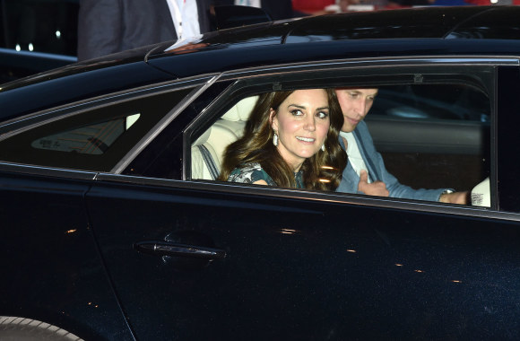 Princas Williamas ir Kembridžo hercogienė Catherine apsilankė priėmime „Claerchen's Ballhaus“ Berlyne