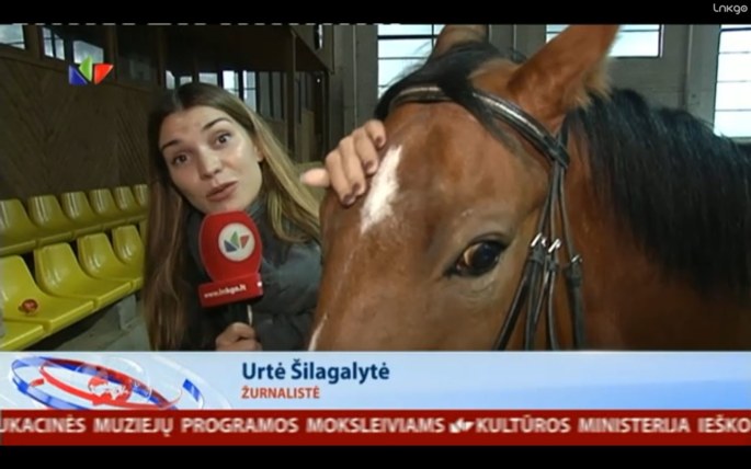 Urtė Šilagalytė tapo LNK žinių tarnybos reportere / Stop kadras