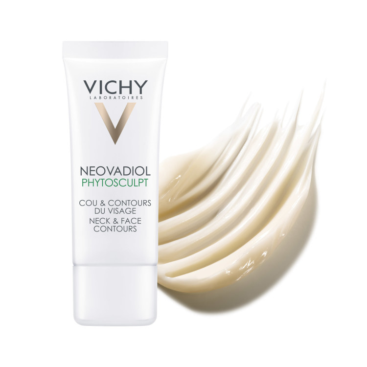 VICHY NEOVADIOL linijos produktai aktyviai veikia menopauzės paveiktą odą ir dieną, ir naktį.