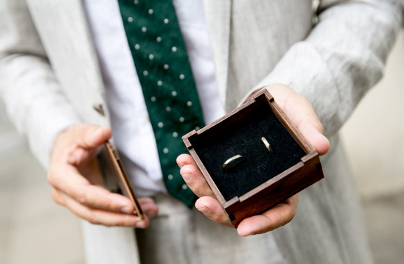 Vilniaus Šv. Mikalojaus bažnyčioje susituokė aktorius Povilas Laurinkus ir grafikos dizainerė Dovilė Džervutė